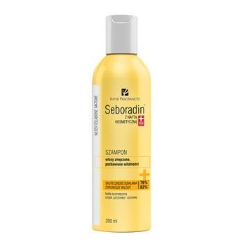 Seboradin z Naftą Kosmetyczną, szampon do włosów, 200 ml