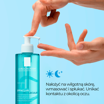 La Roche-Posay Effaclar, żel oczyszczający pory i redukujący sebum dla skóry tłustej, 400 ml