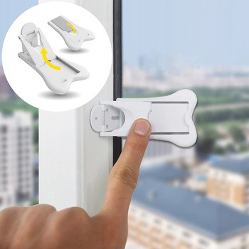 Sipo, blokada do szaf i drzwi przesuwnych, 2 szt.