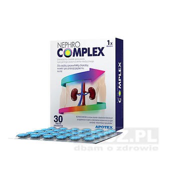 NephroComplex, tabletki powlekane, 30 szt
