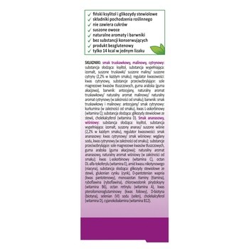 Zdrowy Lizak MniamMniam,(cytryna + malina + wiśnia +truskawka + ananas),5 szt.