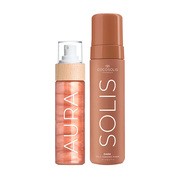 Zestaw Cocosolis, Aura, spray rozświetlający z peptydami do twarzy, ciała i włosów, 100 ml + Solis Self-tanning Foam, pianka samoopalająca do ciała, Dark, 200 ml https://azcdn.doz.pl/image/d/product/ef1b1eca-scale-180x180.png