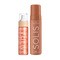 Zestaw Cocosolis, Aura, spray rozświetlający z peptydami do twarzy, ciała i włosów, 100 ml + Solis Self-tanning Foam, pianka samoopalająca do ciała, Dark, 200 ml