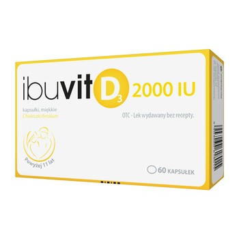 Ibuvit D3 2000 IU, kapsułki miękkie, 60 szt.