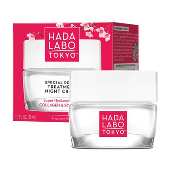 Hada Labo Tokyo, głęboko odbudowujący krem-zabieg na noc, 50 ml