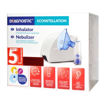 Inhalator Diagnostic Econstellation, kompresorowy, 1 szt