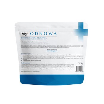 Mg12 Odnowa, płatki magnezowe do kąpieli, 4 kg