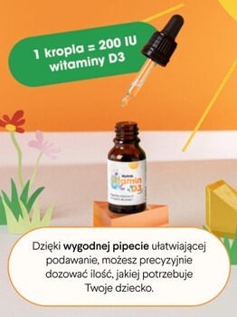 MyKids Vitamin D3, krople, 9,7 ml