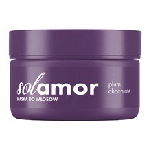 Solamor, maska do włosów, Plum Chocolate, 200 ml