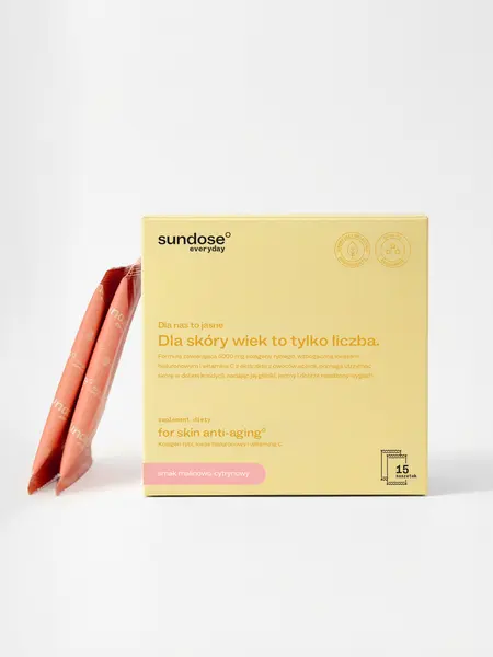 Гиалуроновая кислота Sundose Everyday For Skin, с витамином C и коллагеном, малина и лимон, 15 саше — фото 2
