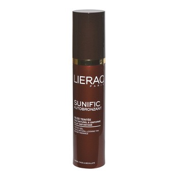 Lierac Sunific Autobronzant, samoopalacz z kolorem do twarzy i dekoltu, 40 ml