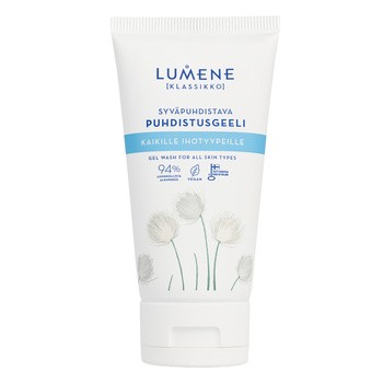 Lumene Klassikko, głęboko oczyszczający żel do mycia twarzy, 150 ml