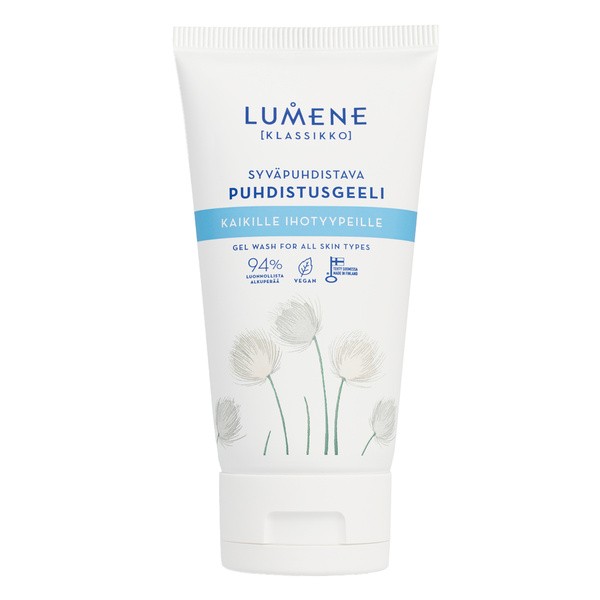 Lumene Lumene Klassikko, głęboko oczyszczający żel do mycia twarzy, 150 ml
