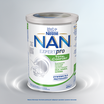 Nestle Nan ExpertPro Total Comfort, kolki, zaparcia, ulewania dla niemowląt od urodzenia, 400 g