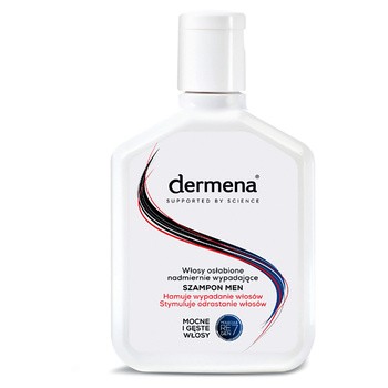 Dermena Hair Care, Men, szampon hamujący wypadanie i stymulujący odrastanie włosów, 200 ml