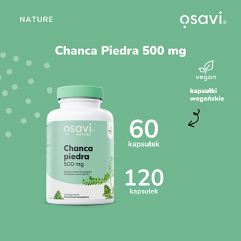 Osavi Chanca piedra 500 mg, kapsułki twarde, 60 szt.