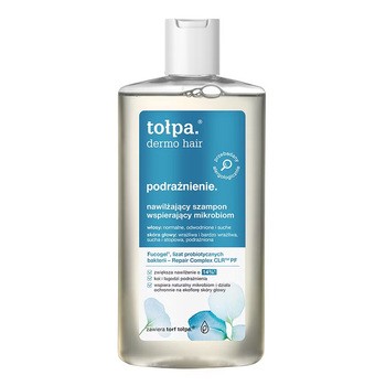 Tołpa dermo hair, nawilżający szampon wspierający mikrobiom, 250 ml