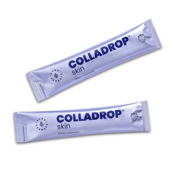 Colladrop Skin, Kolagen 5000 mg, saszetki z proszkiem, smak truskawkowy, 30 szt.