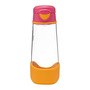 B.box, Sportowa butelka tritanowa 600 ml, Strawberry, 1 szt.