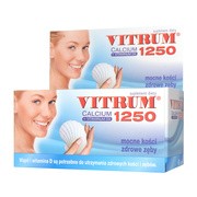 alt Vitrum Calcium 1250 + Vitaminum D3, tabletki, 60 szt.