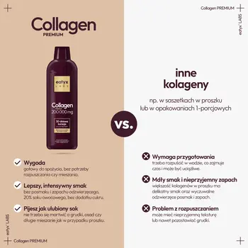 Eatyx Collagen Premium 200 000 mg, płyn, 1l