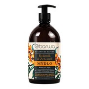 Barwa Receptury Natury, nawilżające mydło do rąk, Rokitnik & Żeń-szeń, 480 ml https://azcdn.doz.pl/image/d/product/2ed19c1b-scale-180x180.png