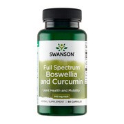 Swanson Full Spectrum Boswellia & Curcumin, kapsułki, 60 szt.        