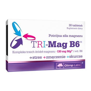 Olimp Tri-Mag B6, tabletki, 30 szt.