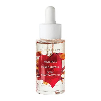 Korres Wild Rose, olejek do twarzy z wyciągiem z dzikiej róży i witaminą C 5%, 30 ml