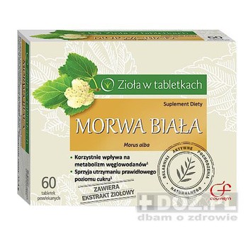 Morwa Biała, tabletki powlekane, 60 szt