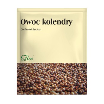 Owoc kolendry, zioło pojedyncze, 50 g (Flos)