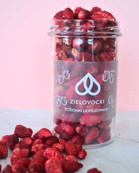Zielonova Zielovocki, poziomki liofilizowane, 35 g
