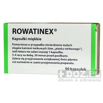 Rowatinex, kapsułki miękkie (import równoległy) 50 szt