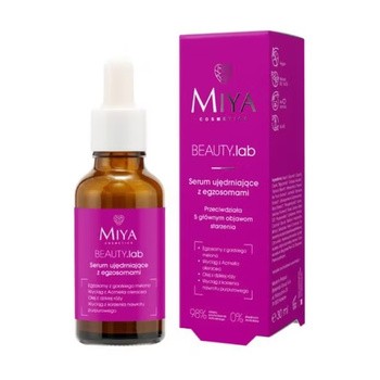 Miya Cosmetics Body.lab, ujędrniające serum do twarzy z egzosomami, 30 ml