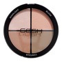 Gosh Contour N Strobe Kit, paletka do konturowania 001 Light, 15 g