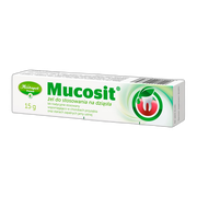 Mucosit, żel do stosowania na dziąsła, 15 g
