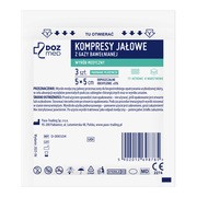 DOZ Med, kompresy jałowe z gazy bawełnianej, 17-nitkowe, 8-warstwowe, 5 cm x 5 cm, 3 szt. https://azcdn.doz.pl/image/d/product/3ece4d59-scale-180x180.png