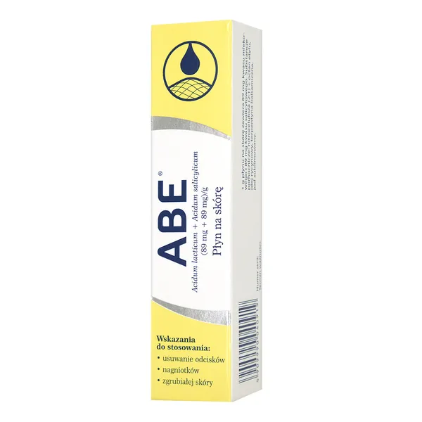 ABE Kwas mlekowy + Kwas salicylowy 89mg+89mg/g 8g [GRUPA INCO]