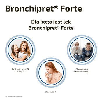 Bronchipret Forte, 490 mg + 49 mg/ml, roztwór doustny, 50 ml