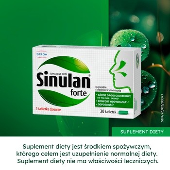 Sinulan Forte, tabletki, 60 szt.