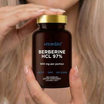 Medso Berberine HCL 97%, kapsułki, 100 szt.