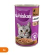 Zestaw 6 x Whiskas Mokra karma z kaczką w galarecie, puszka, 400 g