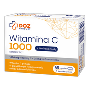 DOZ Product Witamina C 1000 + bioflawonoidy, kapsułki, 60 szt.