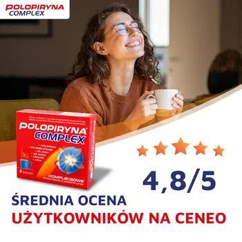 Polopiryna Complex, proszek w saszetkach do sporządzania roztworu doustnego, 8 szt.