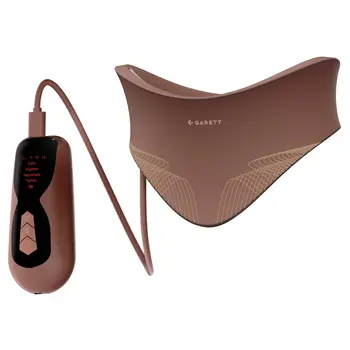 Garett Beauty Skin Ritual Face&Neck, maska LED do twarzy i szyi, brązowy, 1 szt.