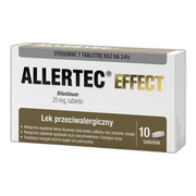 Allertec Effect, 20 mg, tabl., 10 szt