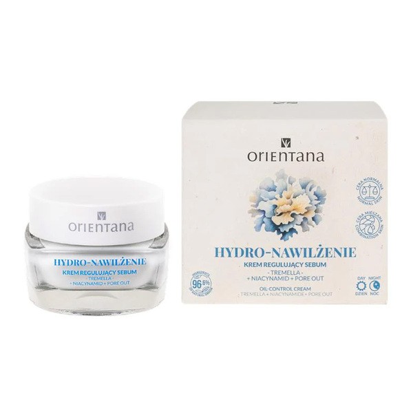 Orientana Hydro-Feuchtigkeit, Creme regulierend sebum, für Mischhaut, 50 ml