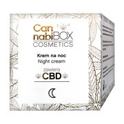 CannabiBOX Cosmetics, krem na noc z CBD, 50 ml