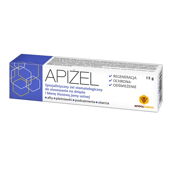 Apiżel żel stomatologiczny 15g [Apiżel] - Apiżel