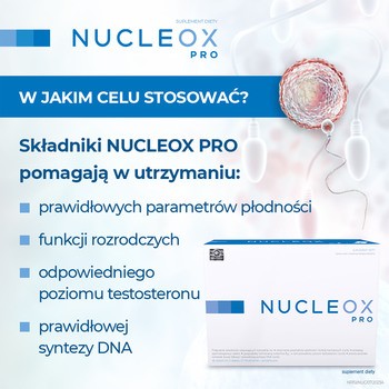 Nucleox PRO, kapsułki, 30 szt. + saszetki, 30 szt.